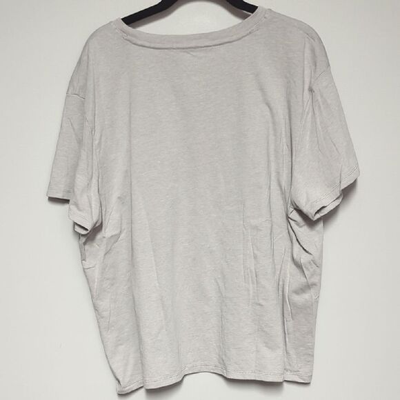 Sonoma Gray Cotton-Polyester Tee - Picture 3 of 4